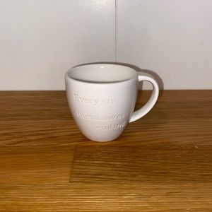 2013 Starbucks Demi / Espresso “Every sip has a sweet ending” mug - 3 oz